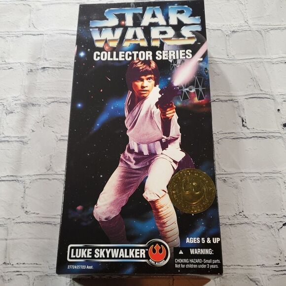 NIB Vintage Star Wars Collector Series Luke Skywalker Figure
